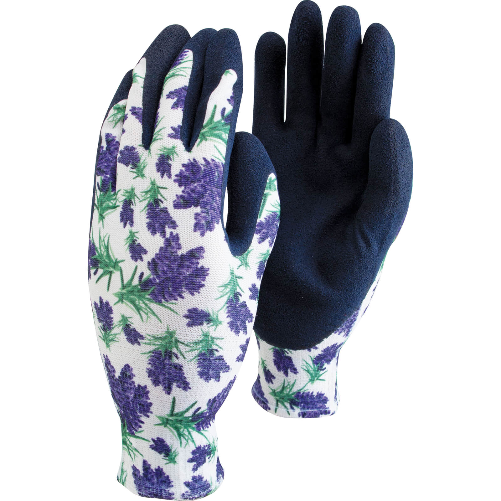 Image of Town and Country Mastergrip Patterns Garden Gloves Wind Flower S