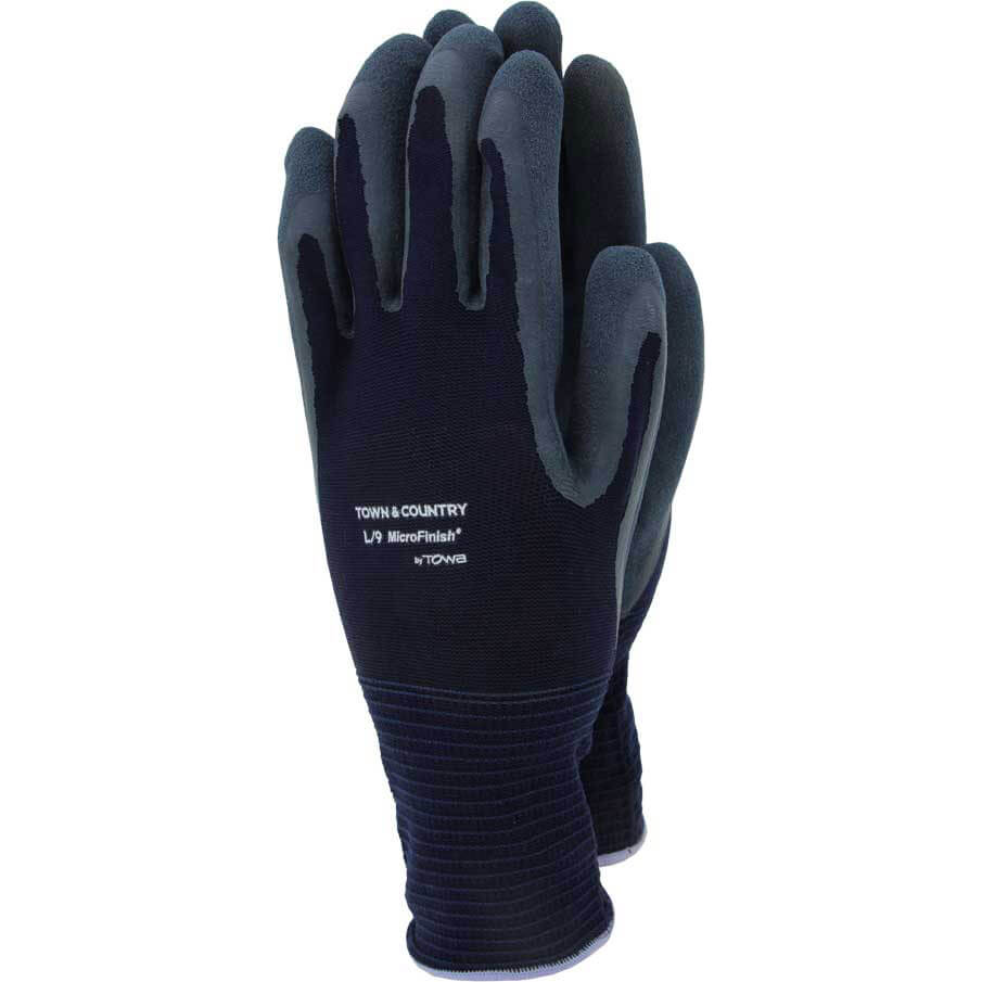 Image of Town and Country Mastergrip Gloves Navy L