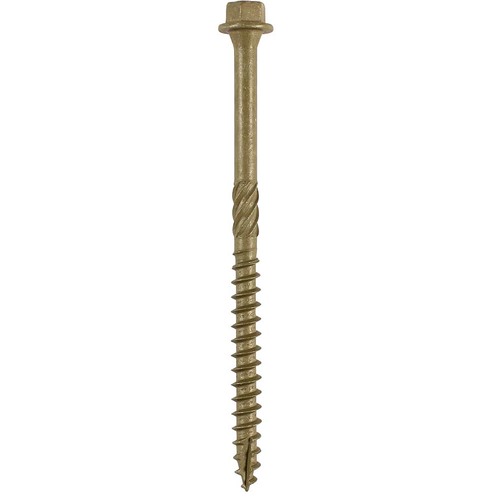 Timco Hex Head Index Heavy Duty Wood Screws 6.7mm 150mm Pack of 30