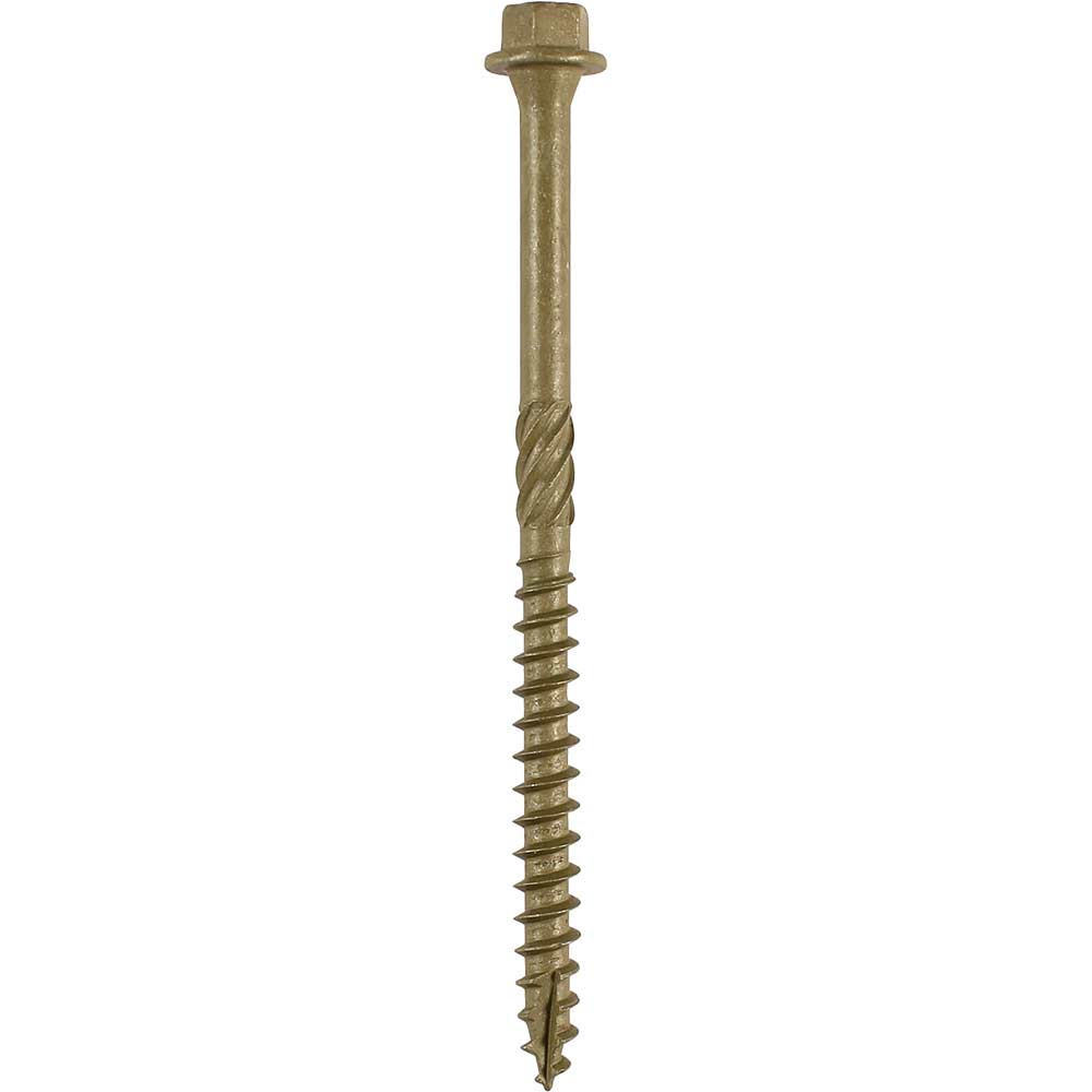 Image of Hex Head Index Wood Screws 6.7mm 75mm Pack of 50