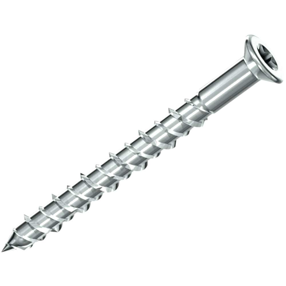 Multi Fix Countersunk Torx Masonry Screws 6mm 80mm Pack of 100