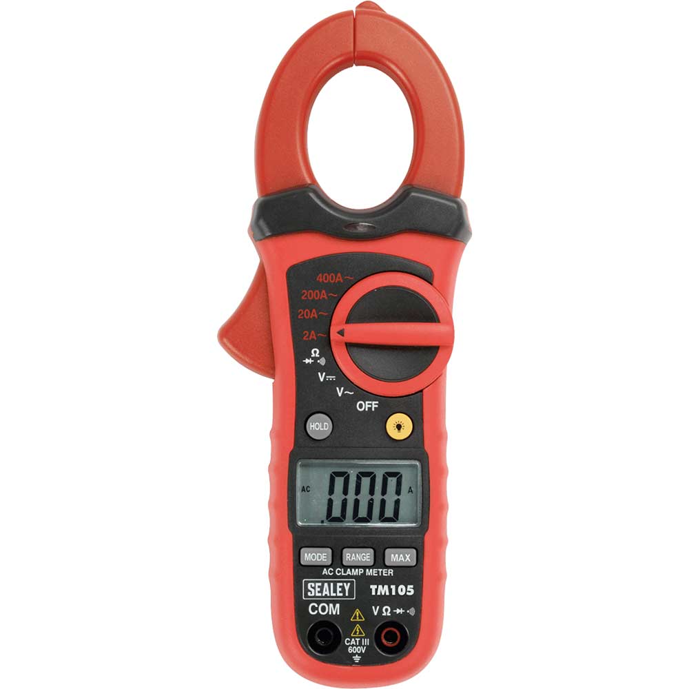 Image of Sealey 6 Function Auto Digital Clamp Meter NCVD