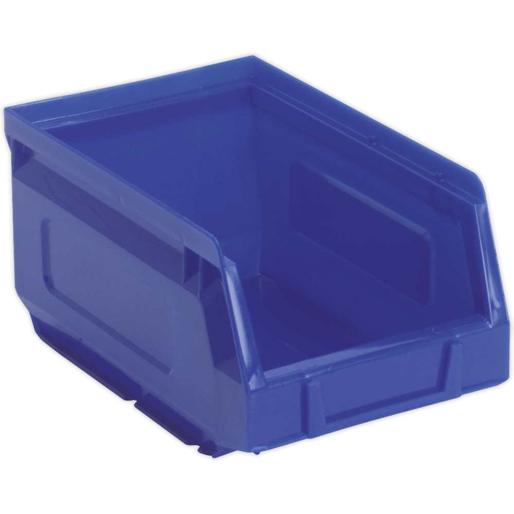 Image of Sealey Plastic Storage Bin 103 x 85 x 53mm Blue 48