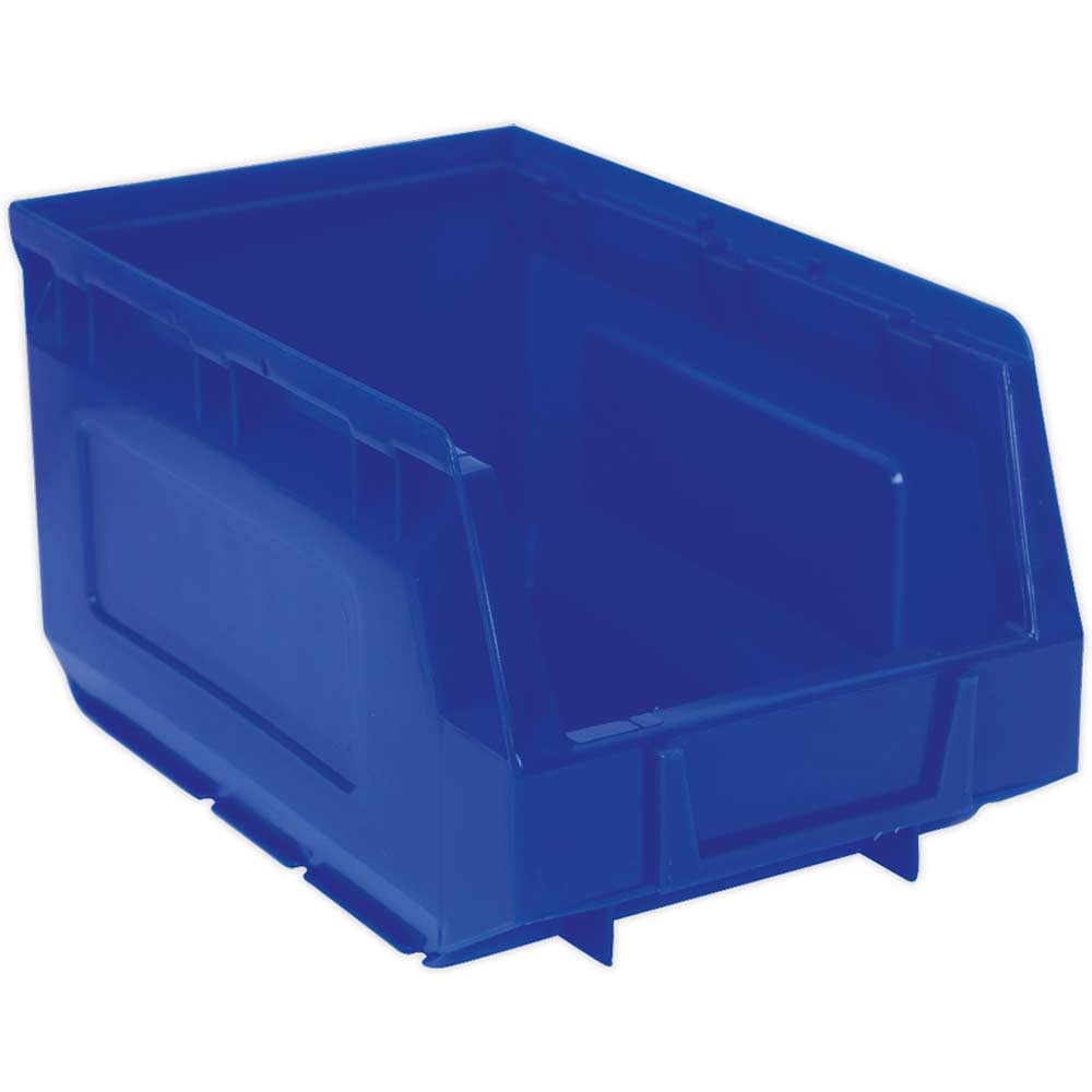 Sealey Plastic Storage Bin 148 x 240 x 128mm Blue Pack of 38 in UK Specification