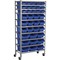 Sealey 36 Piece Mobile Bin Storage Rack  Sealey 36 Piece Mobile Bin Storage Rack