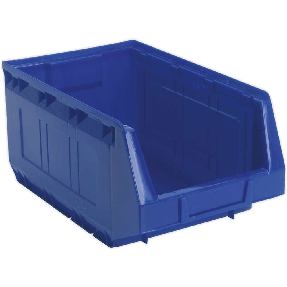 Sealey Plastic Storage Bin 209 x 356 x 164mm Blue Pack of 20 in UK Specification