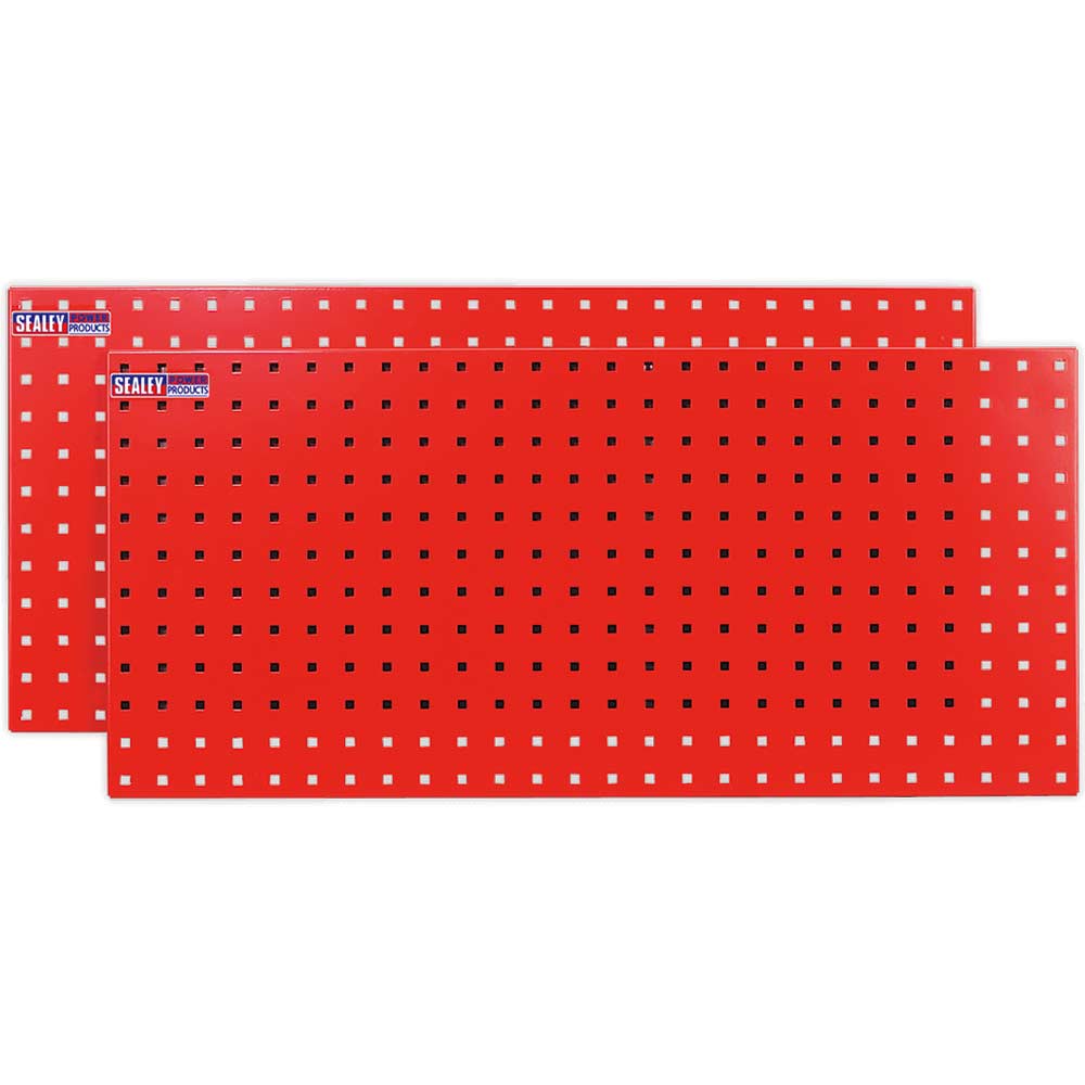 Sealey PerfoTool Pegboard Storage Panel 1000mm Pack of 2 in UK Specification