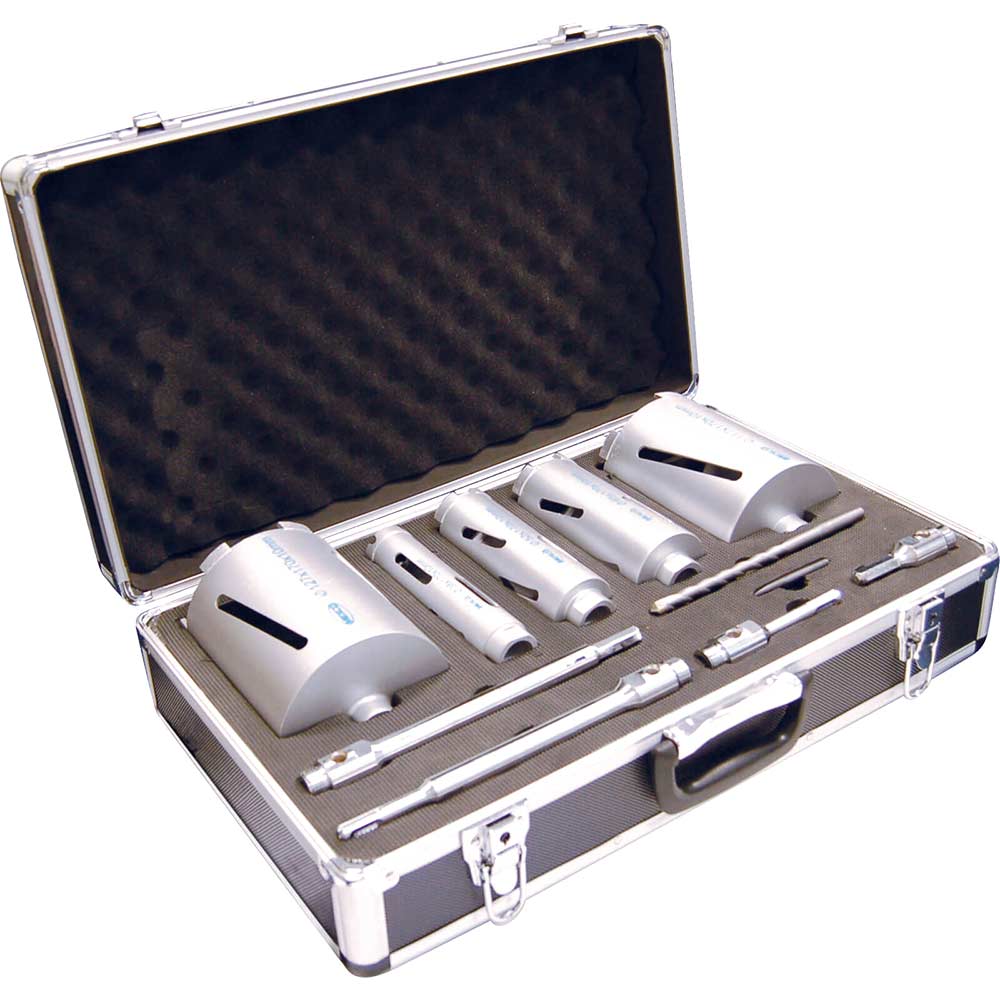 Image of Sirius Premium Dry Diamond Core Drill Set 11 Piece