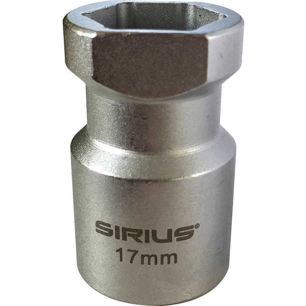 Image of Sirius Professional 17mm 1/2 Drive Socket for 21mm Unistrut Channel 1/2"