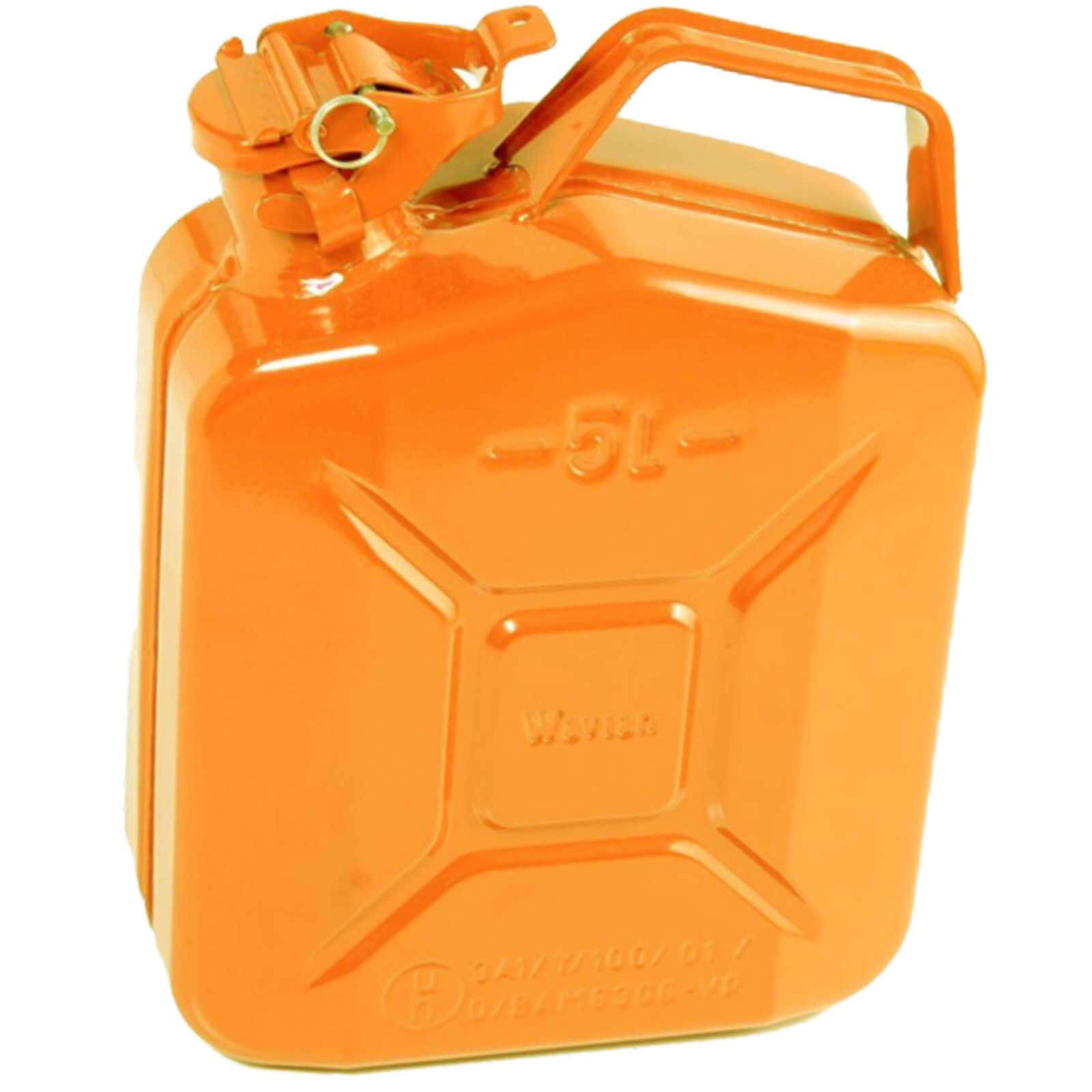 Photos - Petrol Can / Funnel Sirius Metal Jerry Can 5l Orange 