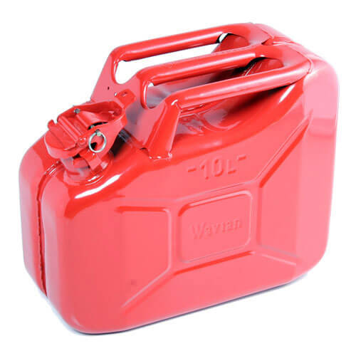 Image of Sirius Metal Jerry Can 10l Red