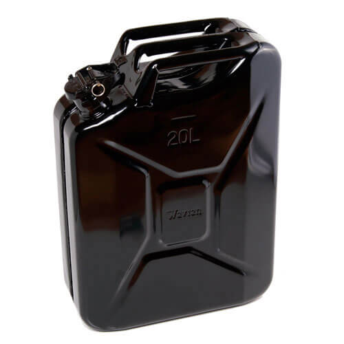 Image of Sirius Metal Jerry Can 20l Black