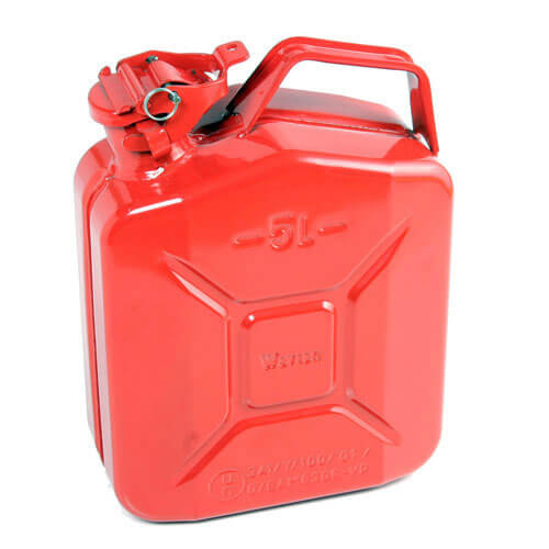 Image of Sirius Metal Jerry Can 5l Red