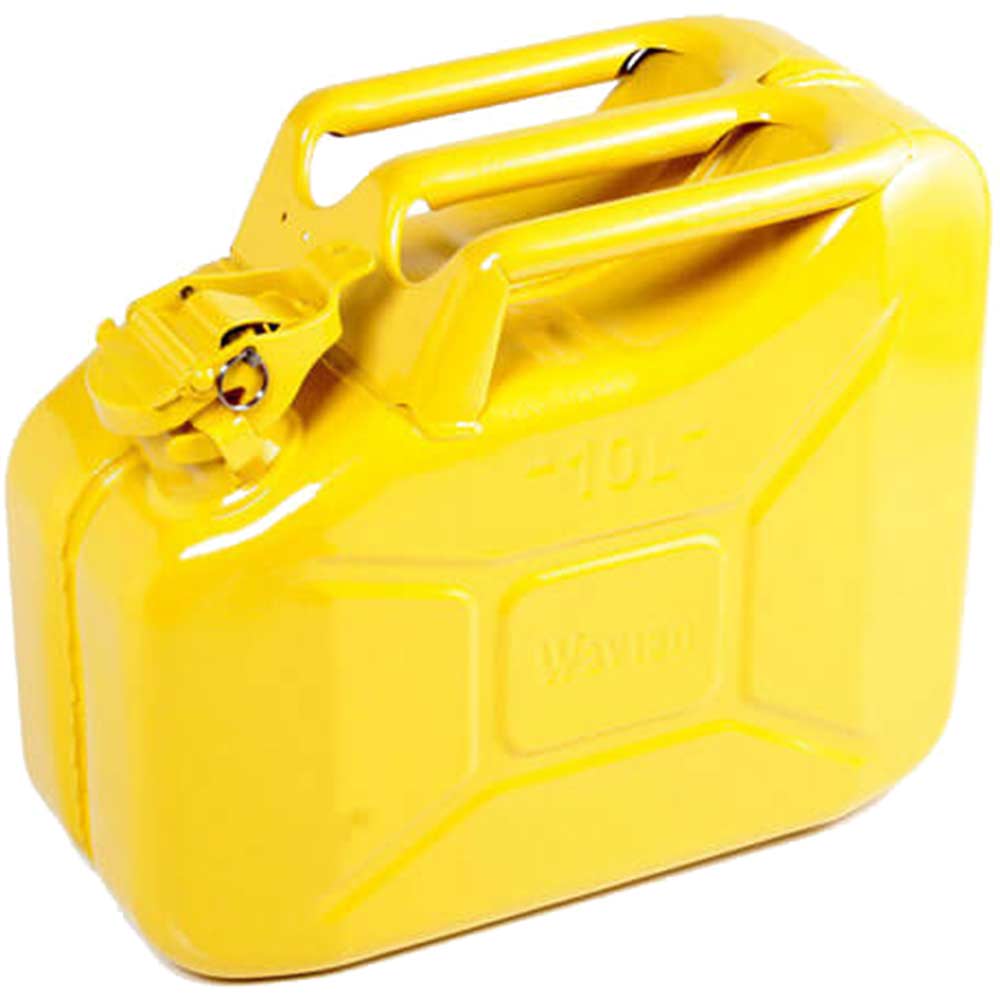 Image of Sirius Explosion Safe Metal Jerry Can 10l Yellow