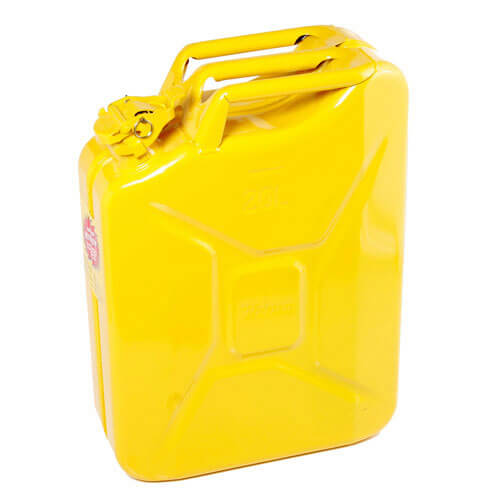 Image of Sirius Explosion Safe Metal Jerry Can 20l Yellow