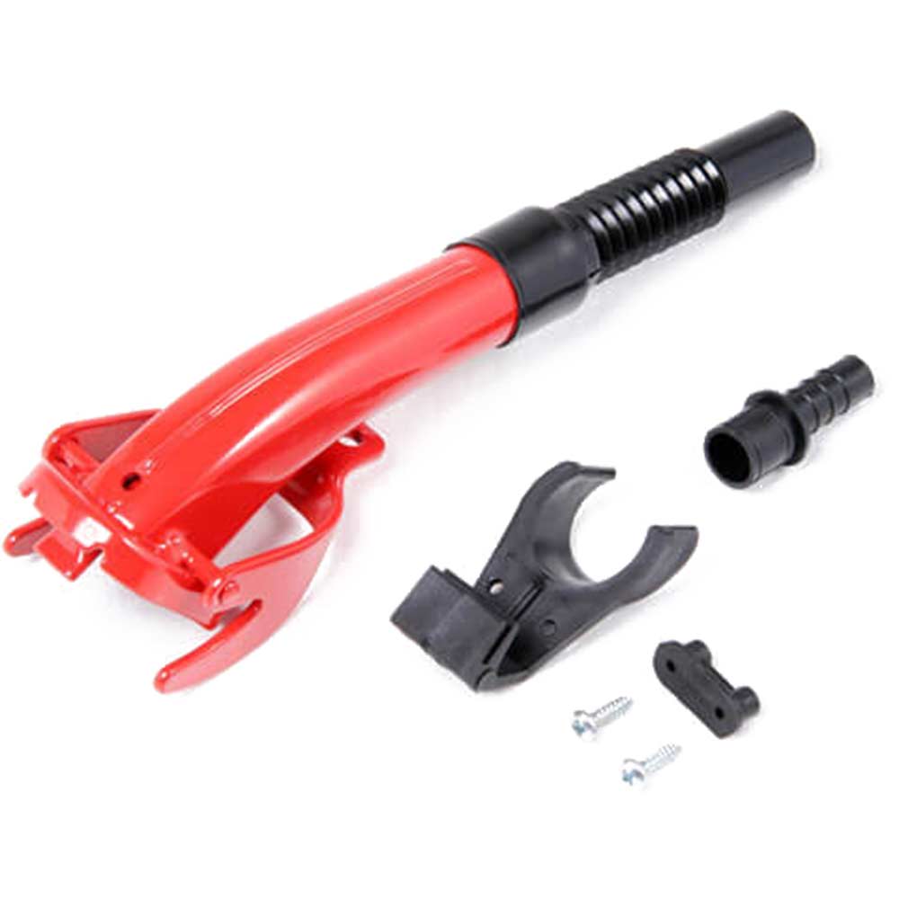 Sirius Flexible Pouring Spout for Jerry Cans Red