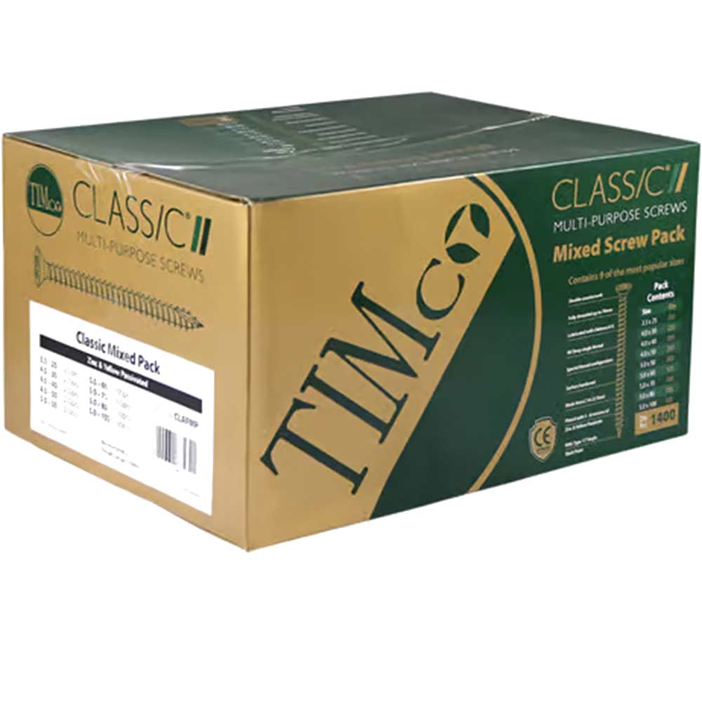 Classic Wood Assorted Mixed Pack Of 1400