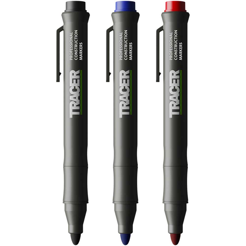 Tracer Professional Clog Free Deep Hole Marker Set