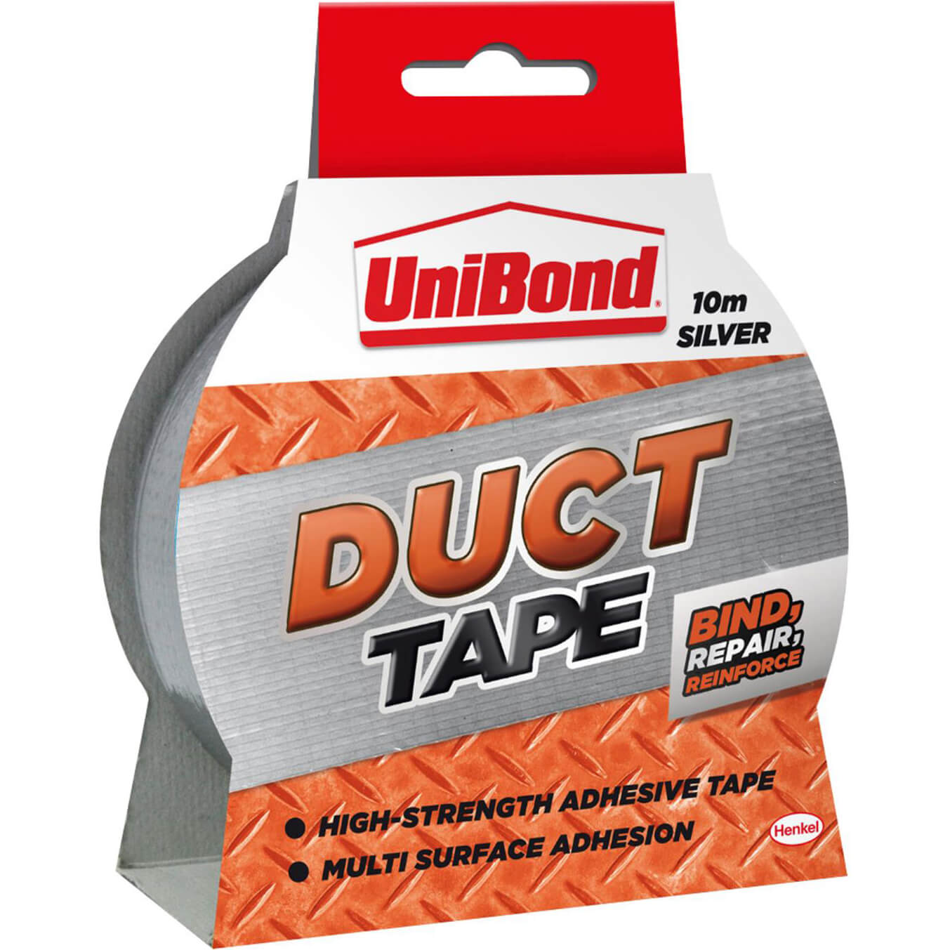 Image of Unibond Duct Tape Silver 50mm 10m