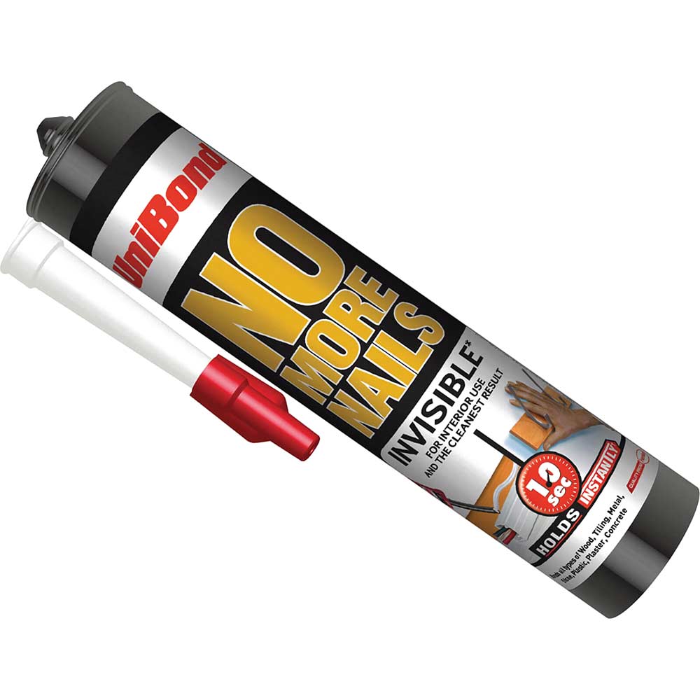 Unibond No More Nails Invisible Grab Adhesive 300ml