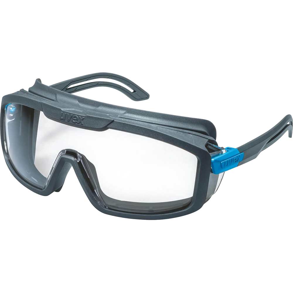 Uvex I-Guard Safety Glasses Anthracite Clear