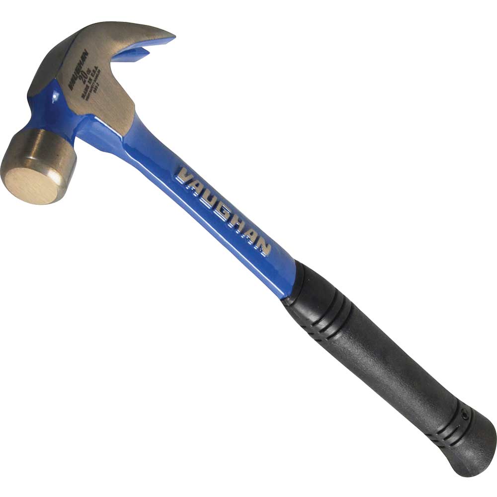 Image of Vaughan Steel Eagle Solid Claw Hammer 570g