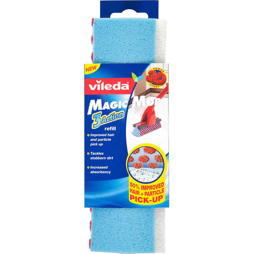 Vileda Magic Mop Angled Head Foam Refill Pad