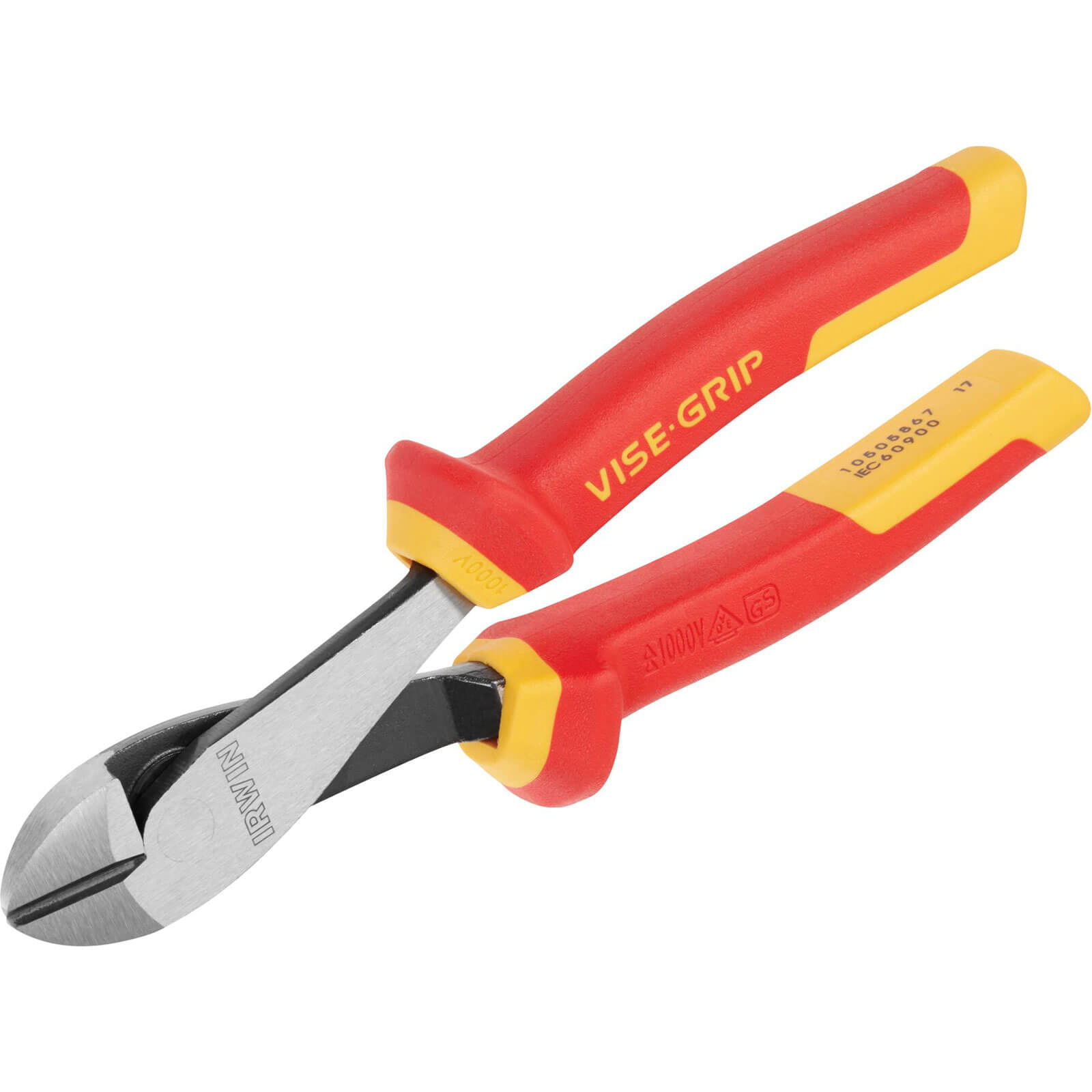 Image of Vise-Grip VDE Insulated Diagonal Cutting Pliers 200mm