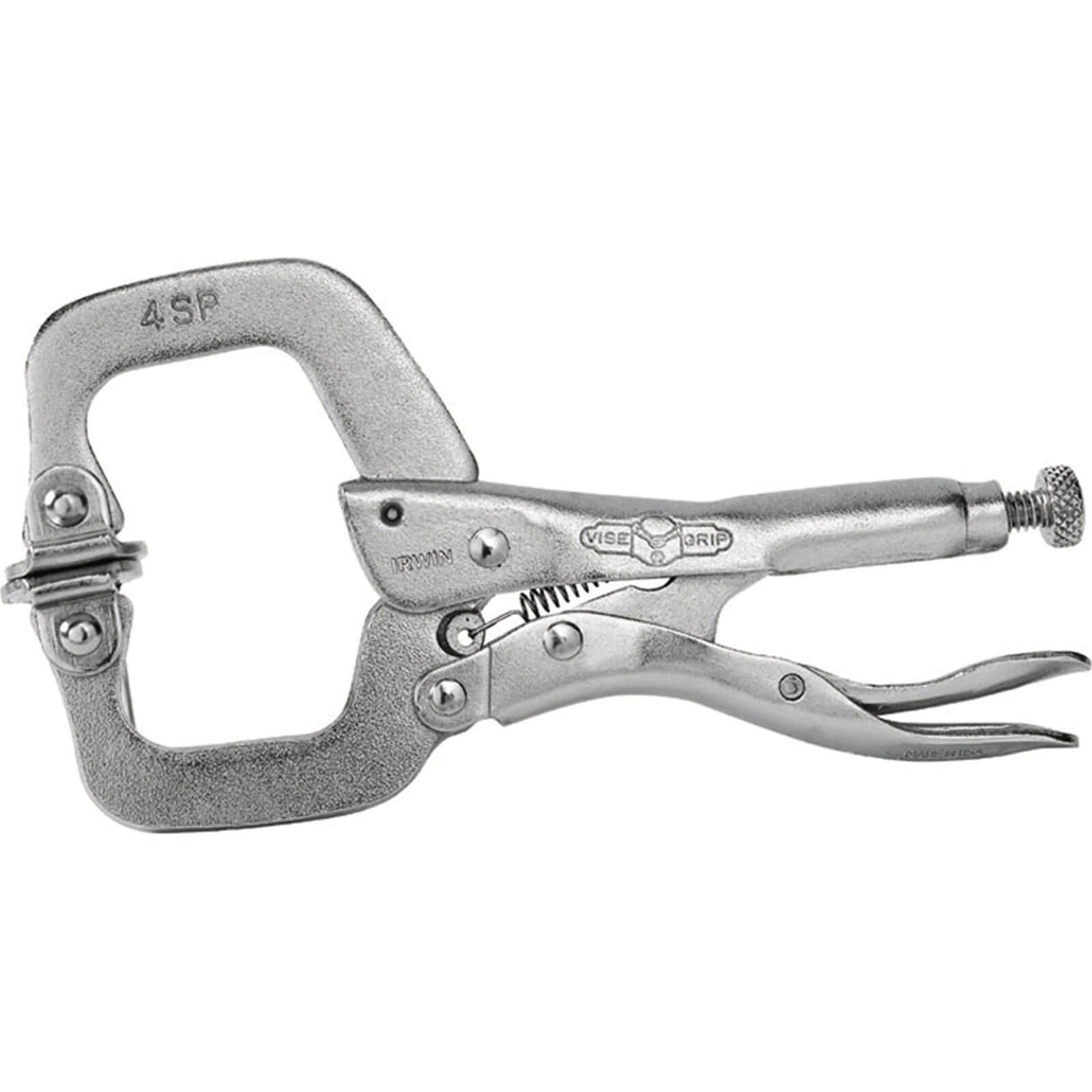Image of Vise-Grip Locking C Clamp with Swivel Pads 38mm