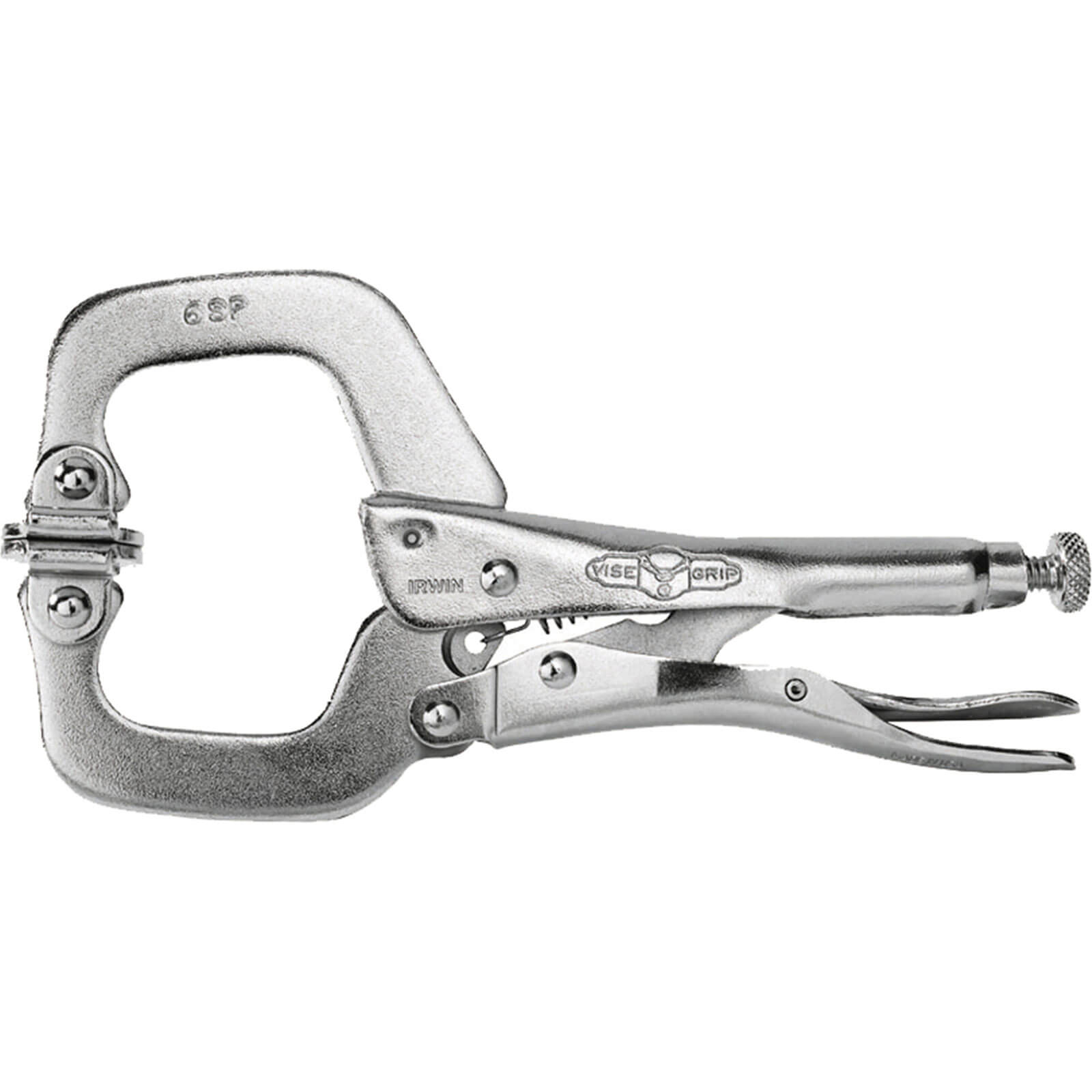 Image of Vise-Grip Locking C Clamp with Swivel Pads 50mm
