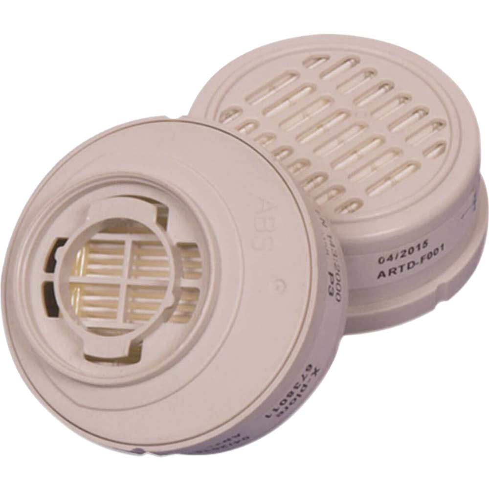 Vitrex P3 Respirator Filters for 331300 Respirator Pack of 2