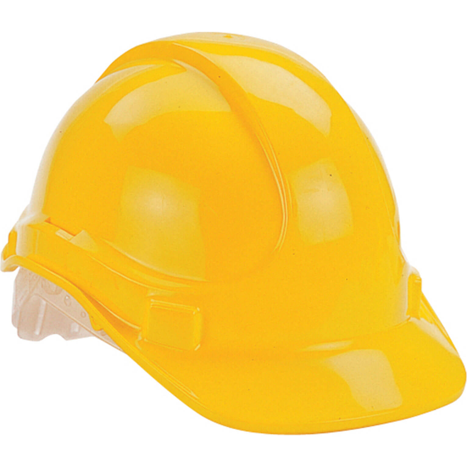 Image of Vitrex Hard Hat Safety Helmet Yellow