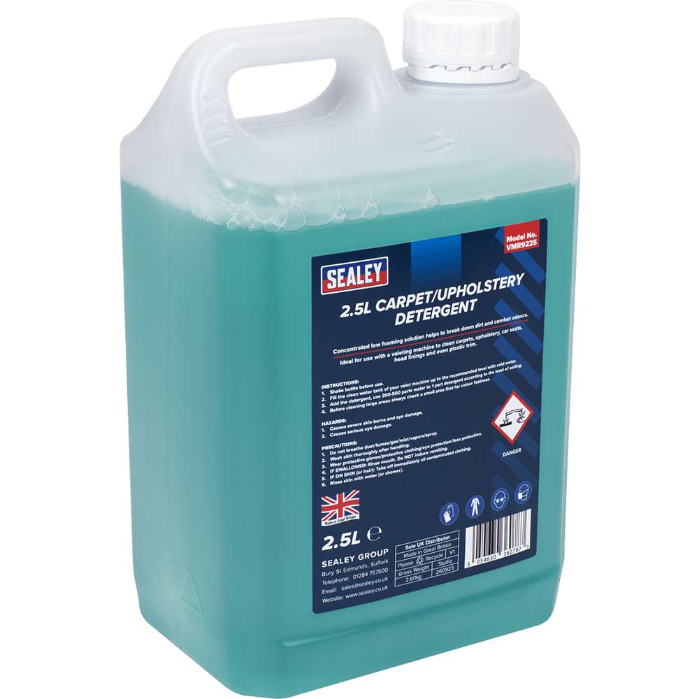 Sealey Carpet / Upholstery Detergent 2.5l