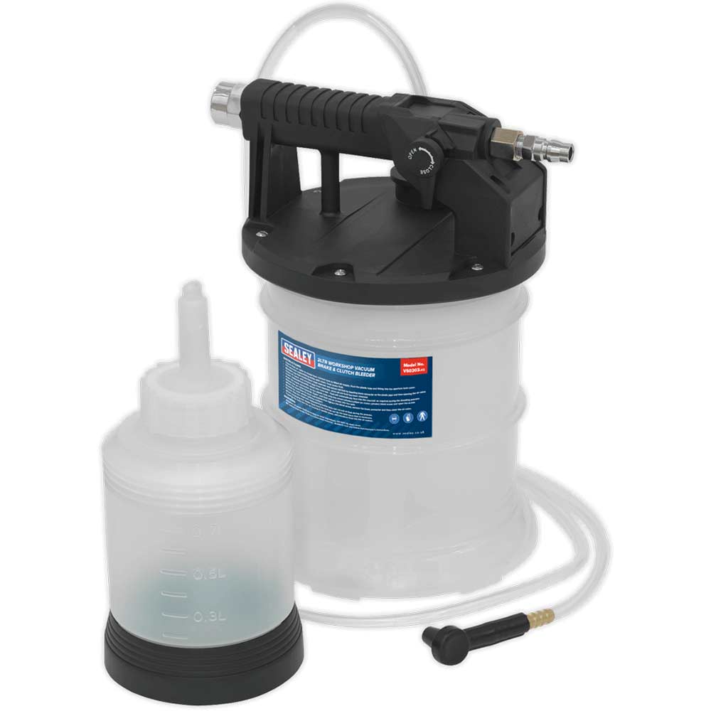 Sealey VS0203 Workshop Vacuum Clutch and Brake Bleeder