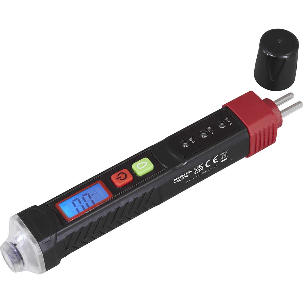 Sealey VS0276 2 in 1 Brake Fluid Tester and Tyre Pressure Gauge