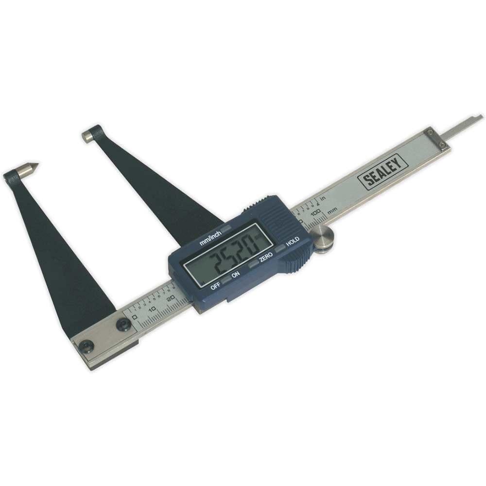 Sealey Digital Brake Disc Caliper 100mm