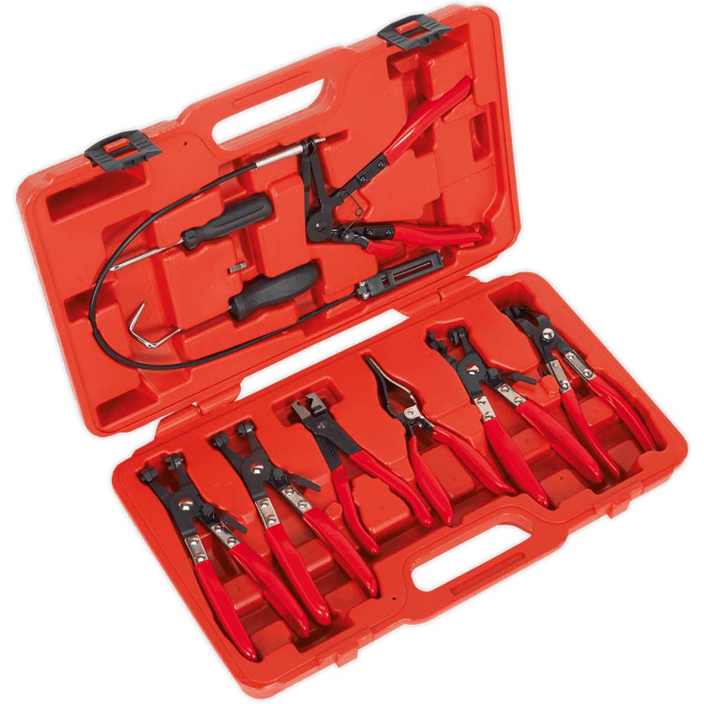 Photos - Car Service Station Equipment Sealey 9 Piece Hose Clamp Removal Tool Kit VS1662 