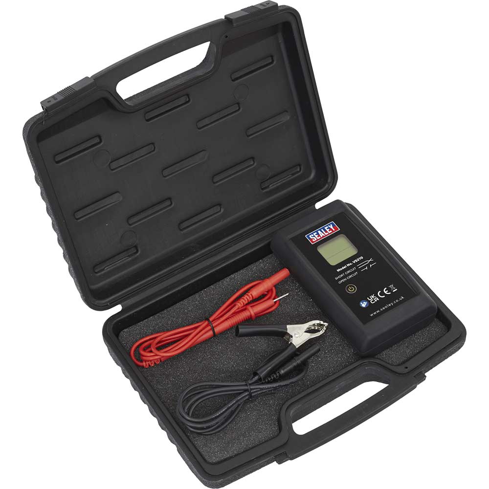 Image of Sealey Multi Voltage Glow Plug Tester Kit