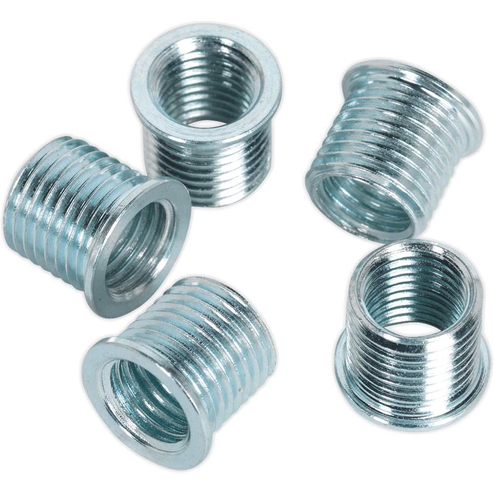 Sealey Glow Plug Thread Repair Replacement Inserts M10 1.25mm Pack of 5