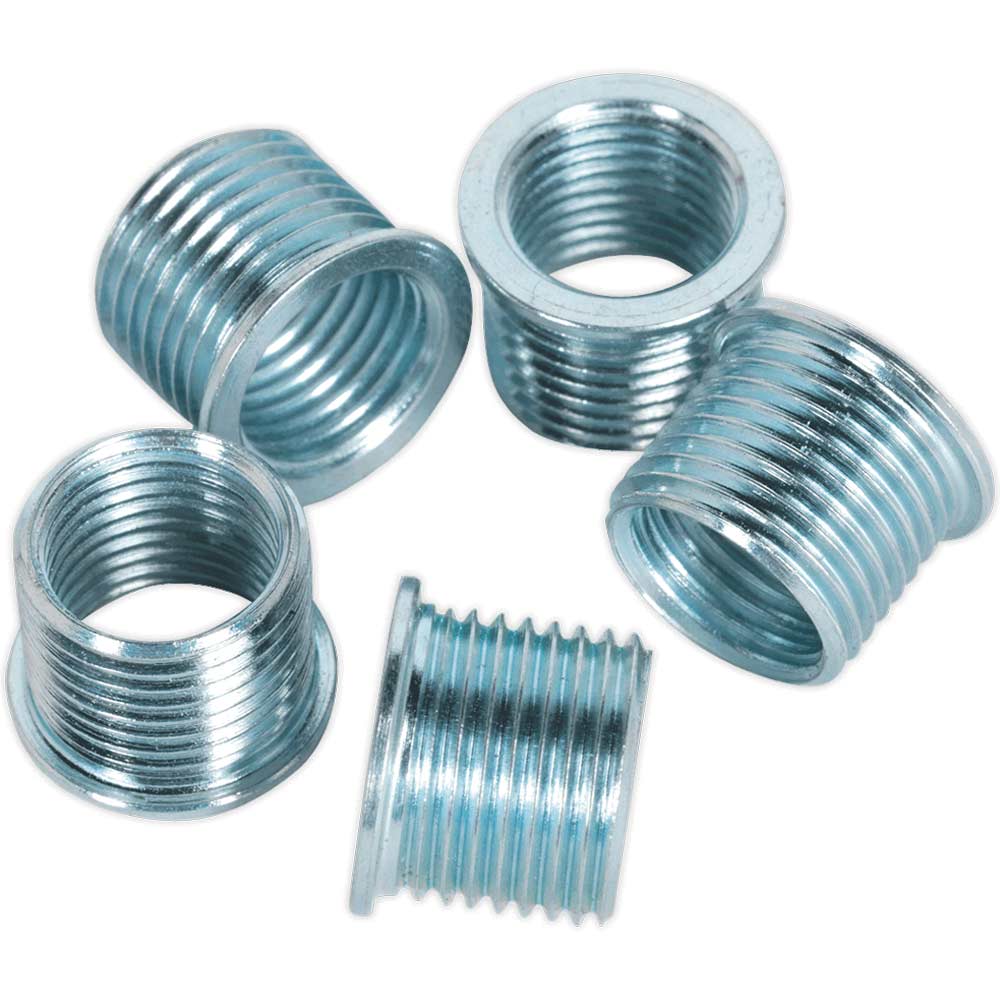 Sealey Glow Plug Thread Repair Replacement Inserts M12 1.25mm Pack of 5