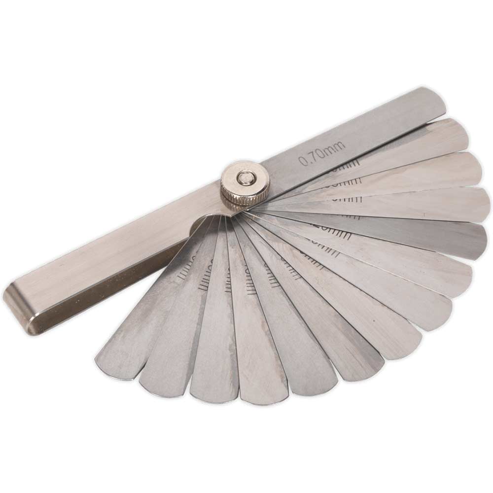 Sealey 15 Blade Feeler Gauge Metric
