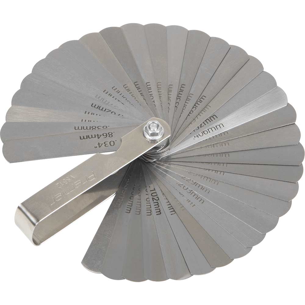 Sealey 35 Blade Feeler Gauge Dual Marked