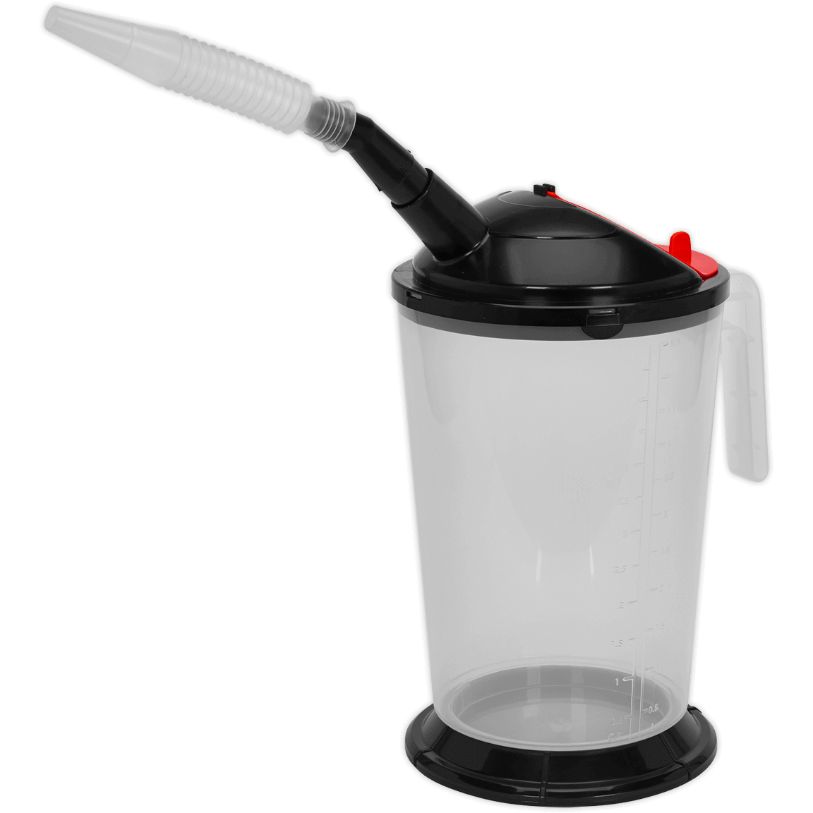 Sealey Measuring Jug and Flexible Pouring Spout 5l