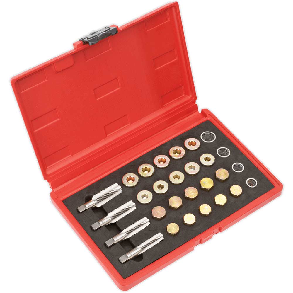 Sealey VS660 Drain Plug Thread Repair Set
