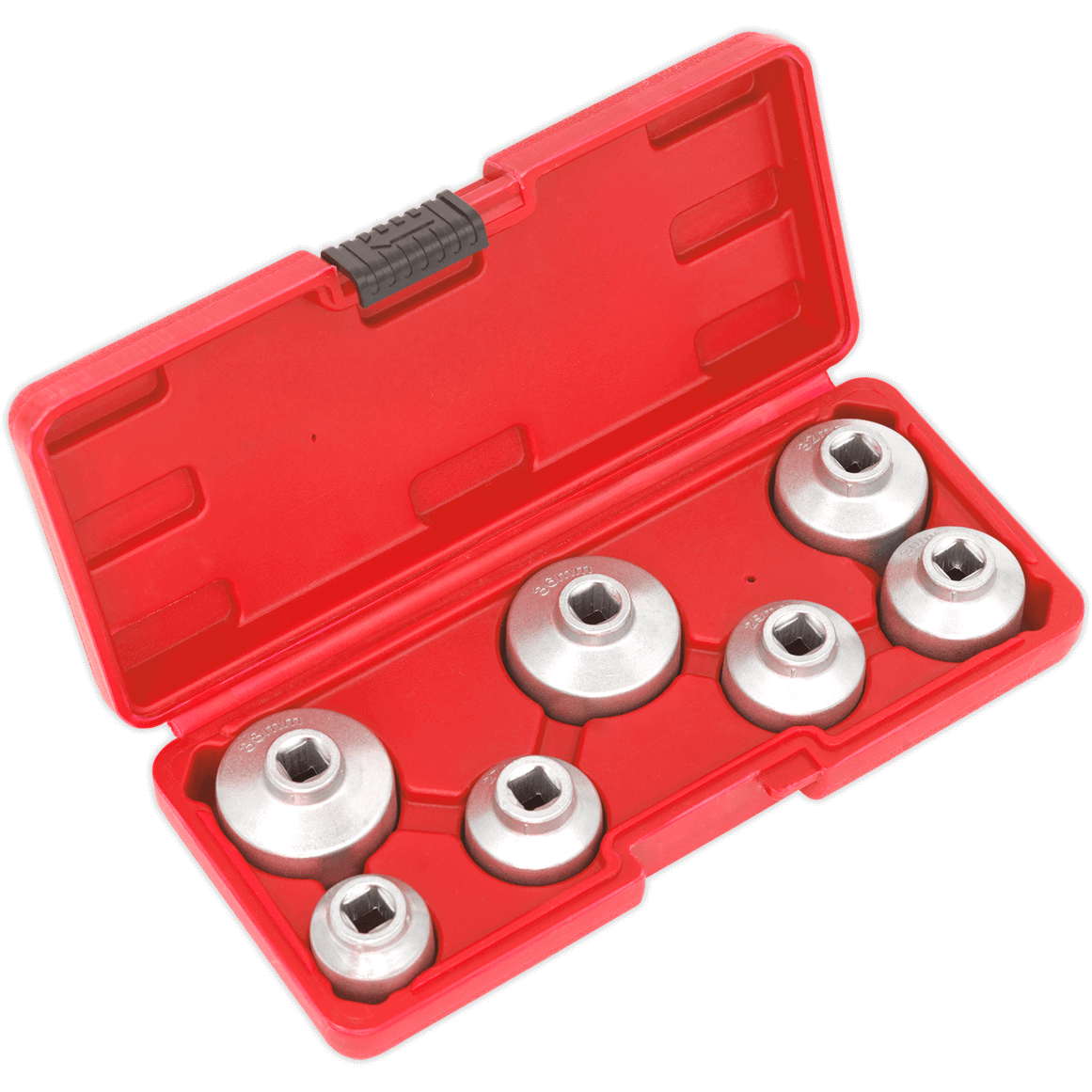 Sealey 7 Piece Oil Filter Cap Wrench Set
