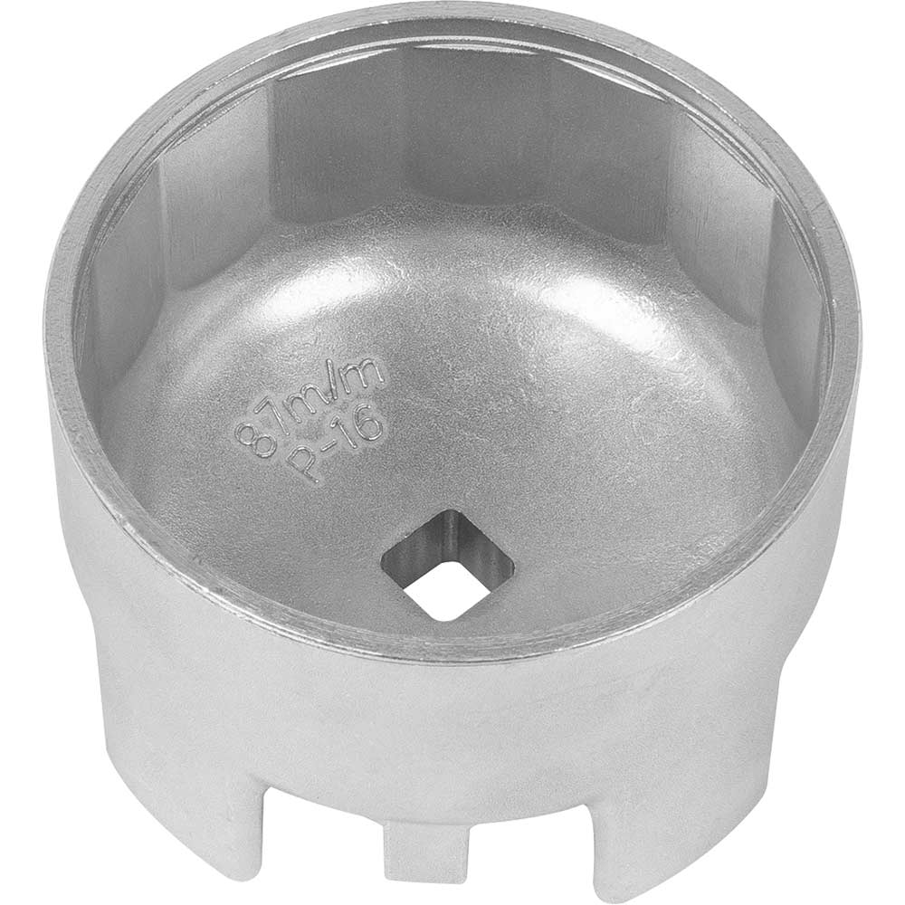 Sealey 14 Flute Oil Filter Cap Wrench for Volvo Vehicles 1/2" 87mm