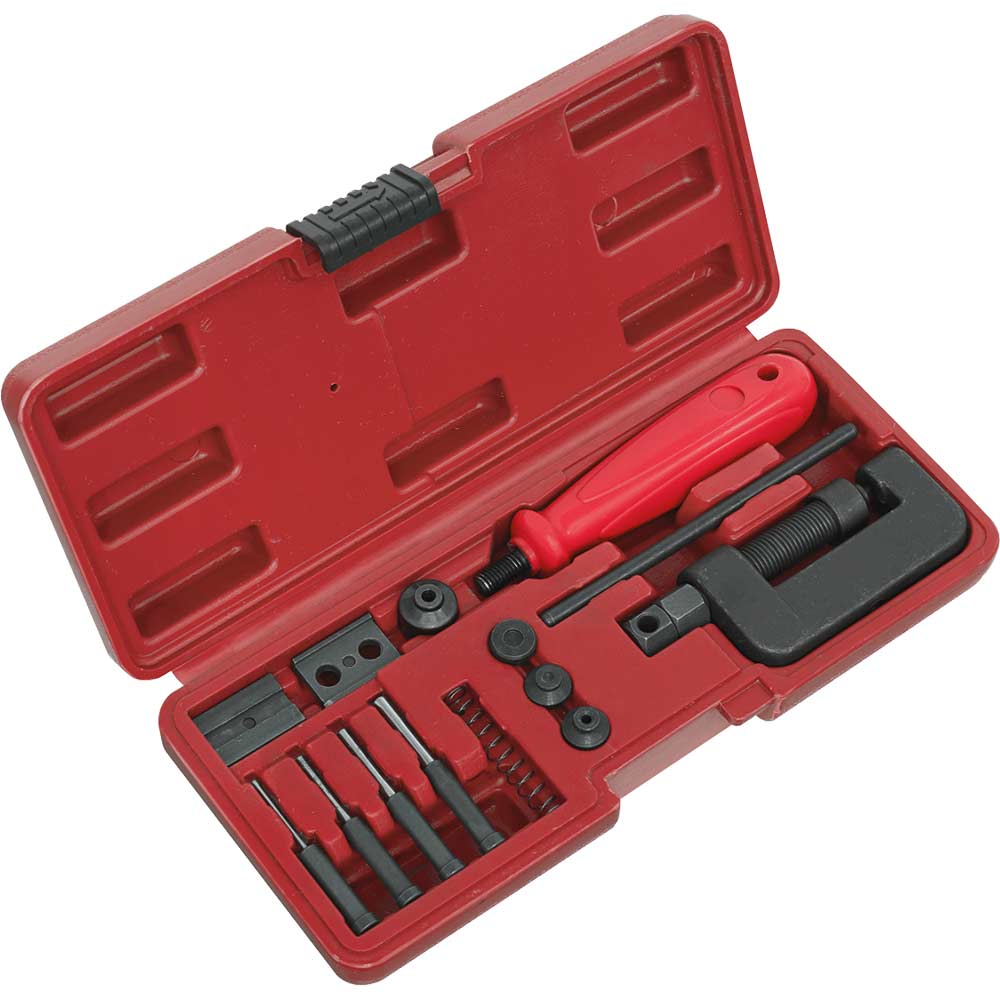 Sealey Motorcycle Chain Breaker and Riveting Tool Kit