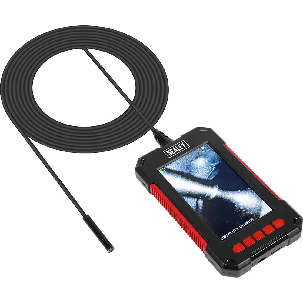 Image of Sealey VS8115 Tablet Video Borescope and 5.5mm Camera