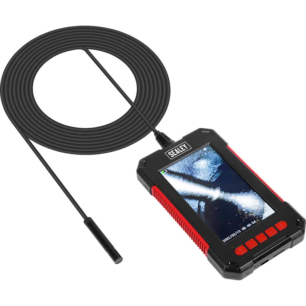 Image of Sealey VS8116 Tablet Video Borescope and 8mm Camera