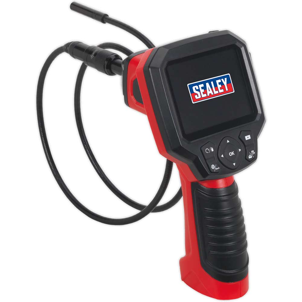 Image of Sealey VS8230 Rechargeable Video Borescope 9mm Inspection Camera